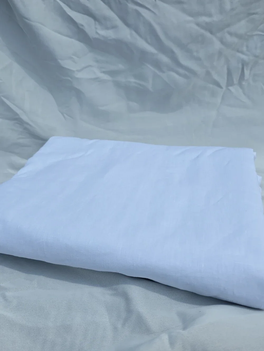 Quince European Linen True Blackout Curtain WHITE 96 x 84 SINGLE PANEL 96